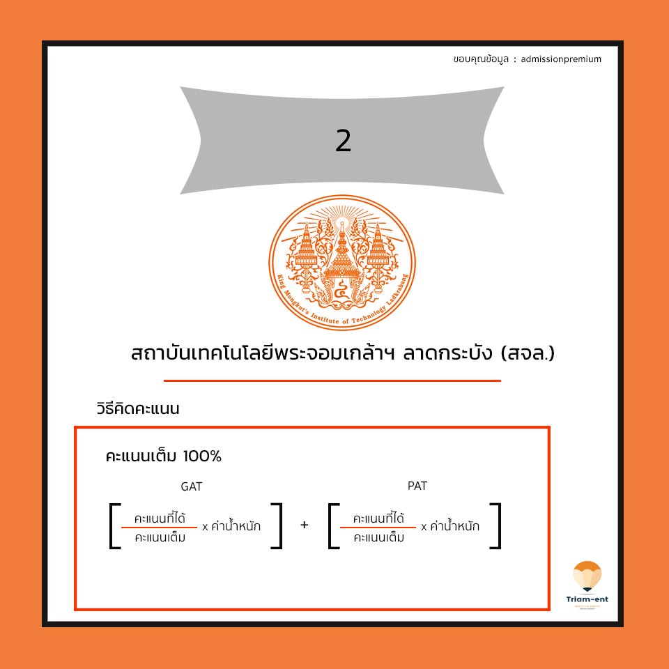 คำนวณคะแนน สจล 3