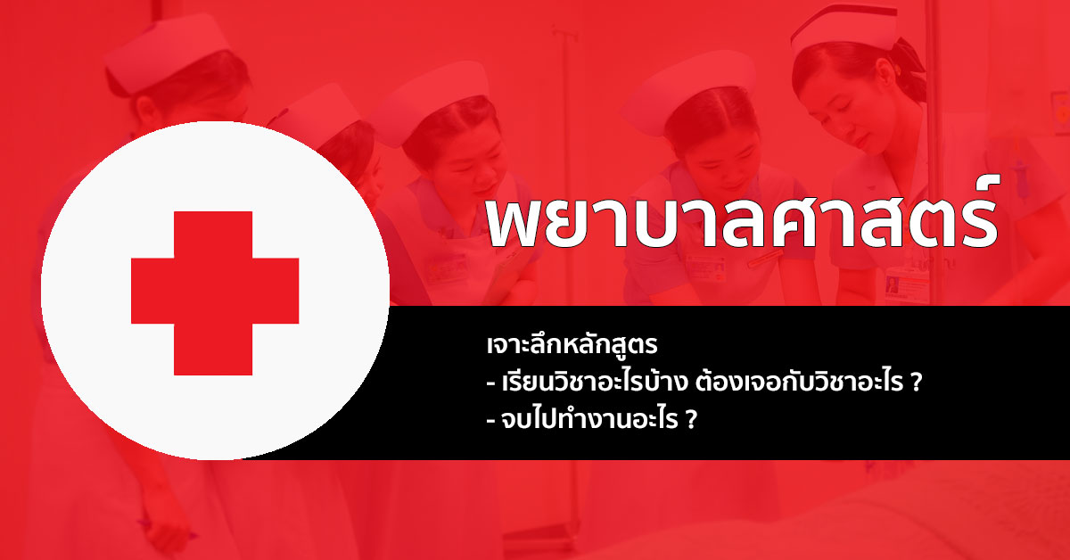 พยาบาลศาสตรบัณฑิต เจาะลึกหลักสูตร