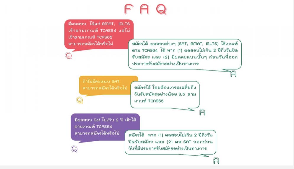 รับตรง ถามตอบ แพทย์รามา รอบแรก 65