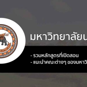 นเรศวร แนะแนวเข้าเรียนต่อ