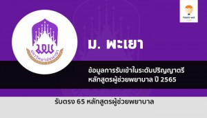 ผู้ช่วยพยาบาล พะเยา ปี 65
