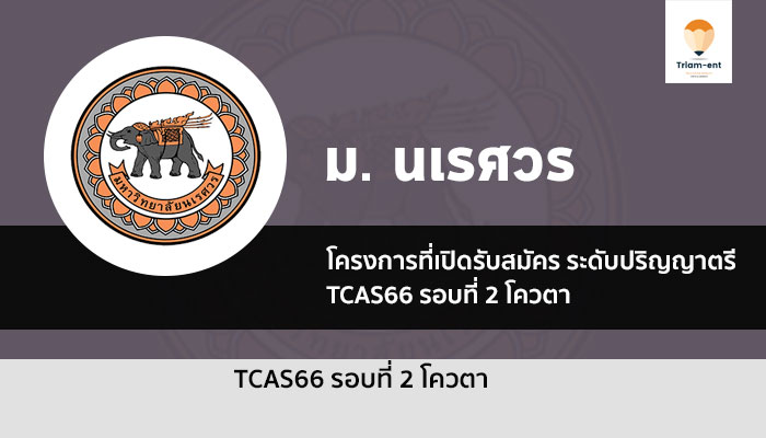 นเรศวร โควตา ปี 2566