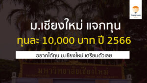 มหาวิทยาลัยเชียงใหม่ ทุนการศึกษา 2566