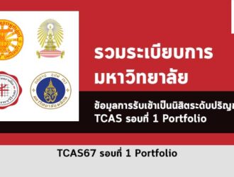 รับตรง รอบพอร์ต ปี 67 รวมระเบียบการ